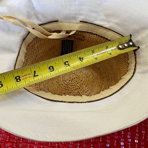 Flora Bella Handmade Beautiful Combination Hat Never Used Luxury Resort Wear main image 13